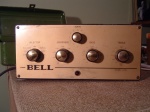 Bell 2256 Original Front - I inherited two Bell 2256 mono Tube amplifiers from my Grandparents in the 60's. They came with two speaker cabinets and this was my stereo for many years. 